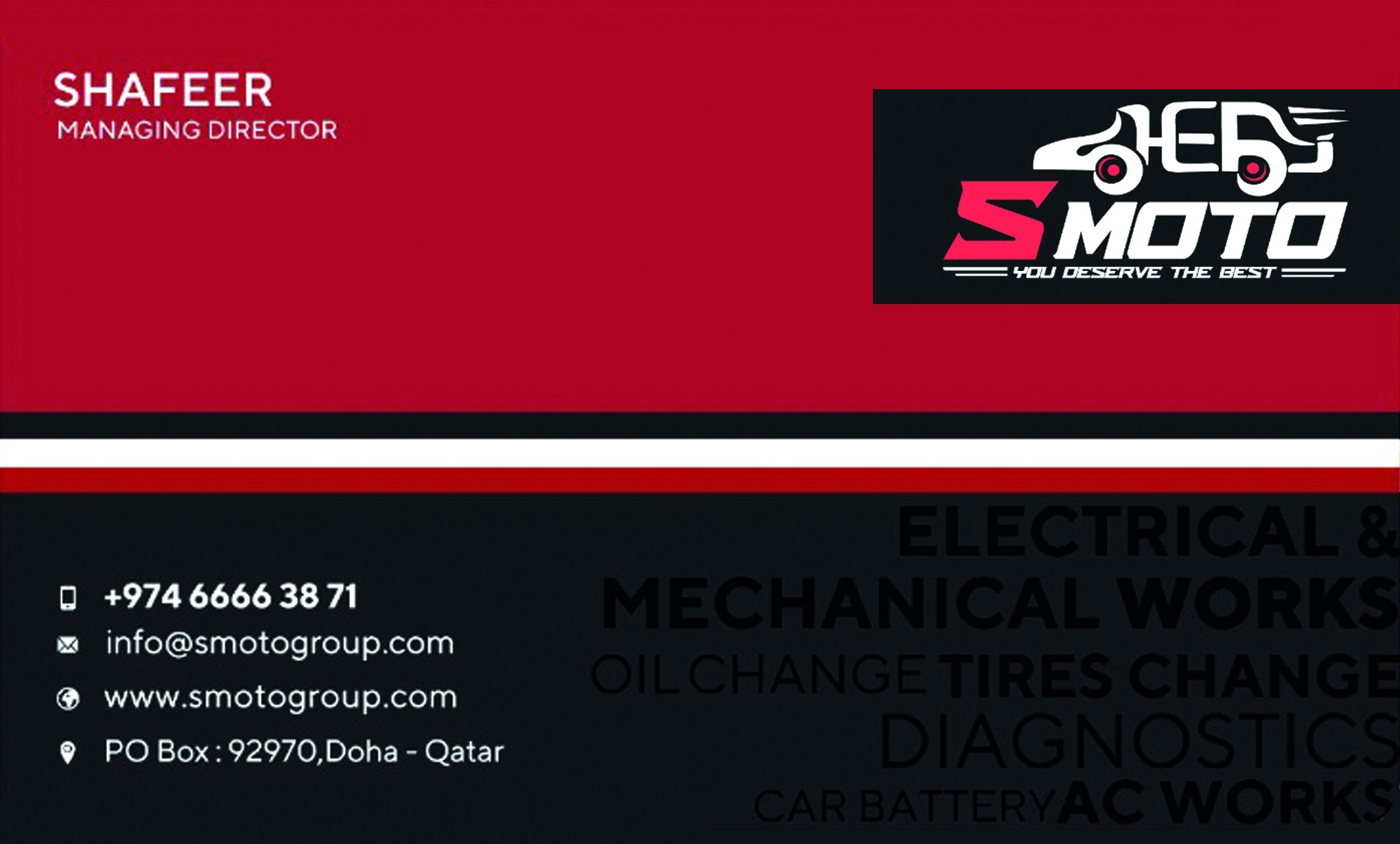 S MOTO GARAGE QATAR photo