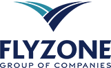 The FLYZONE Auto Parts Trading logo